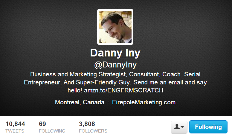 endorsement from danny iny from fp