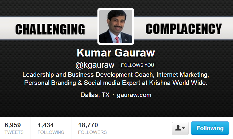 endorsement from Kumar