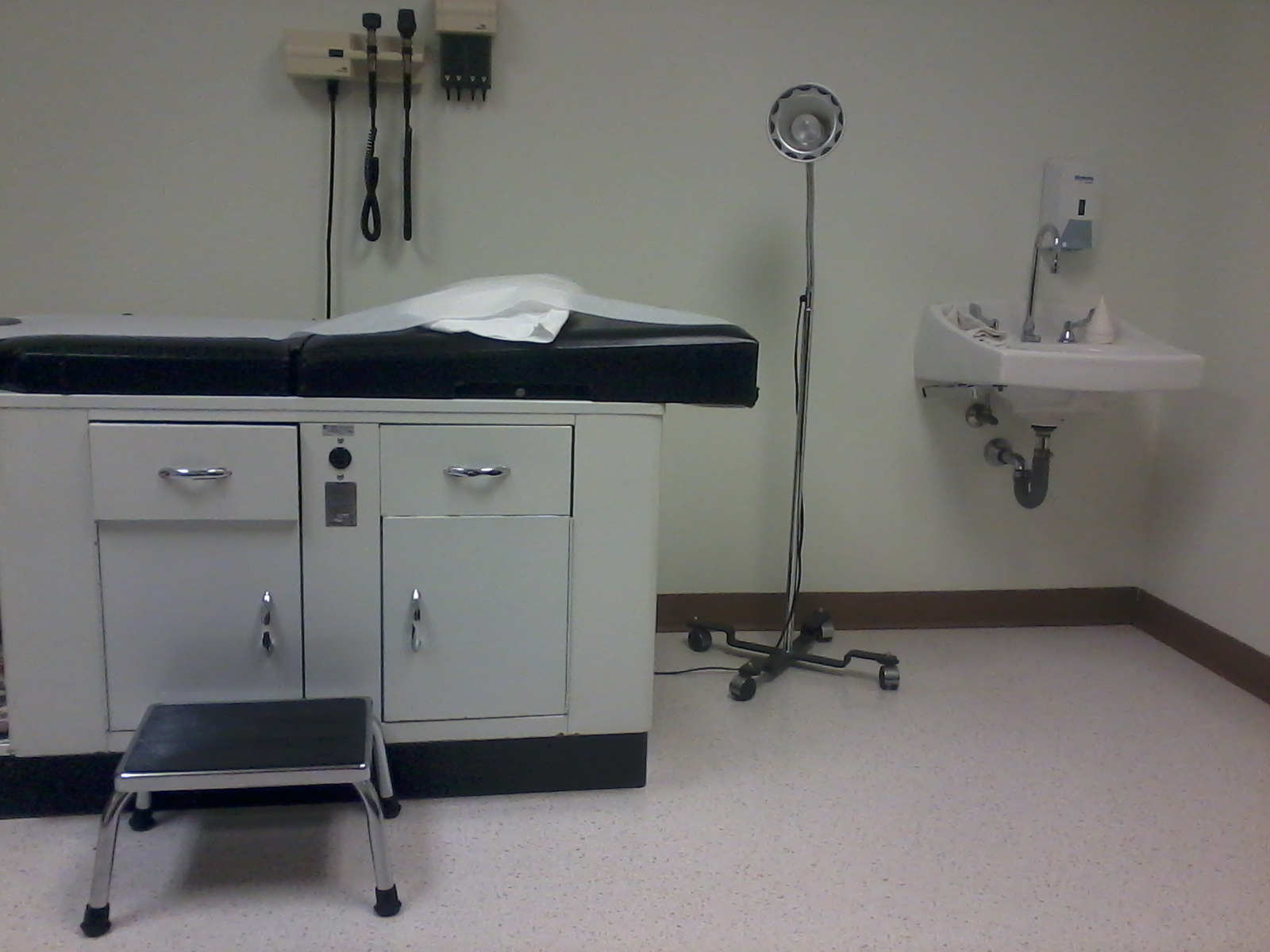 This is a picture of one of my doctor's examining rooms. 