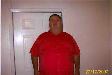 picture of blind man, Max Ivey, before he lost weight