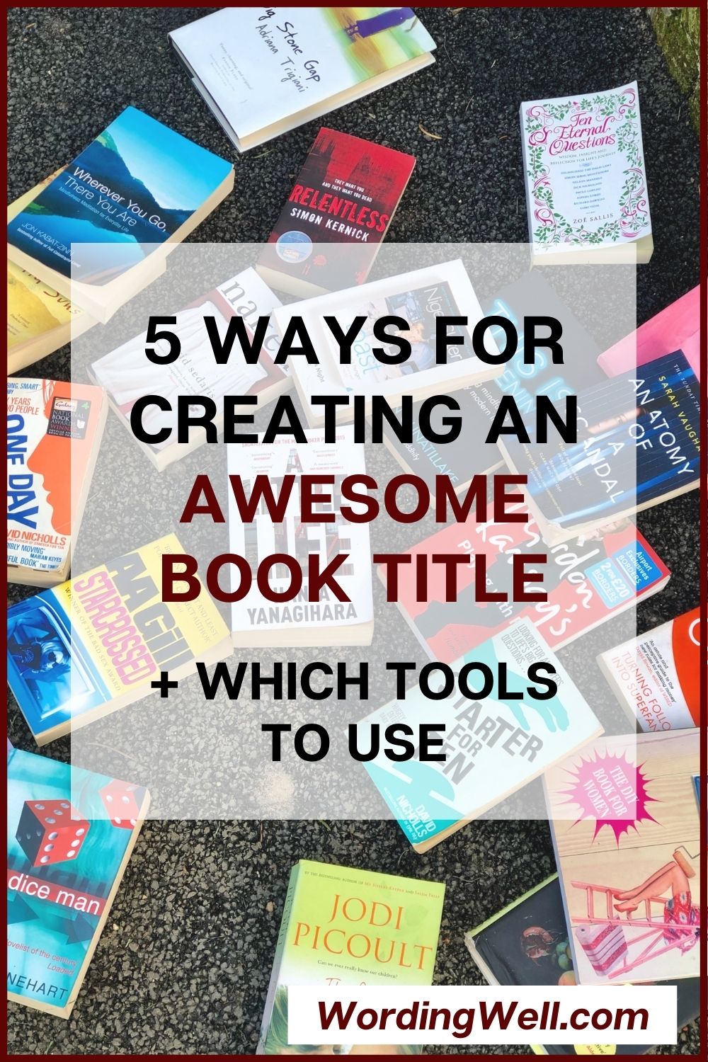 5 Ways for Creating an Awesome Book Title (+ Which Tools to Use