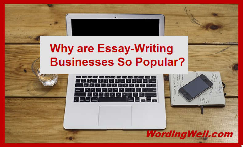 Why are Essay-Writing Businesses So Popular?